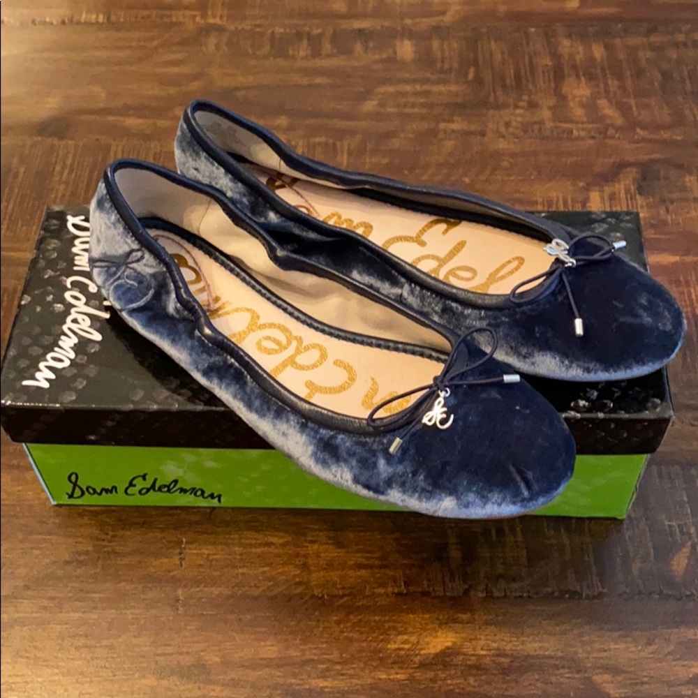 Sam Edelman Felicia Velvet ballet flat